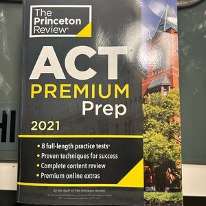 ACT premium prep book